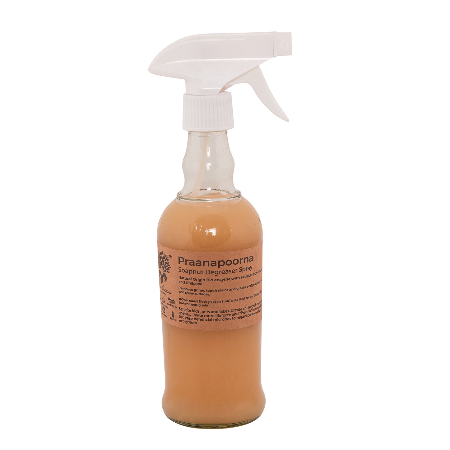 Praanapoorna Soapnut Degreaser Spray 350ml