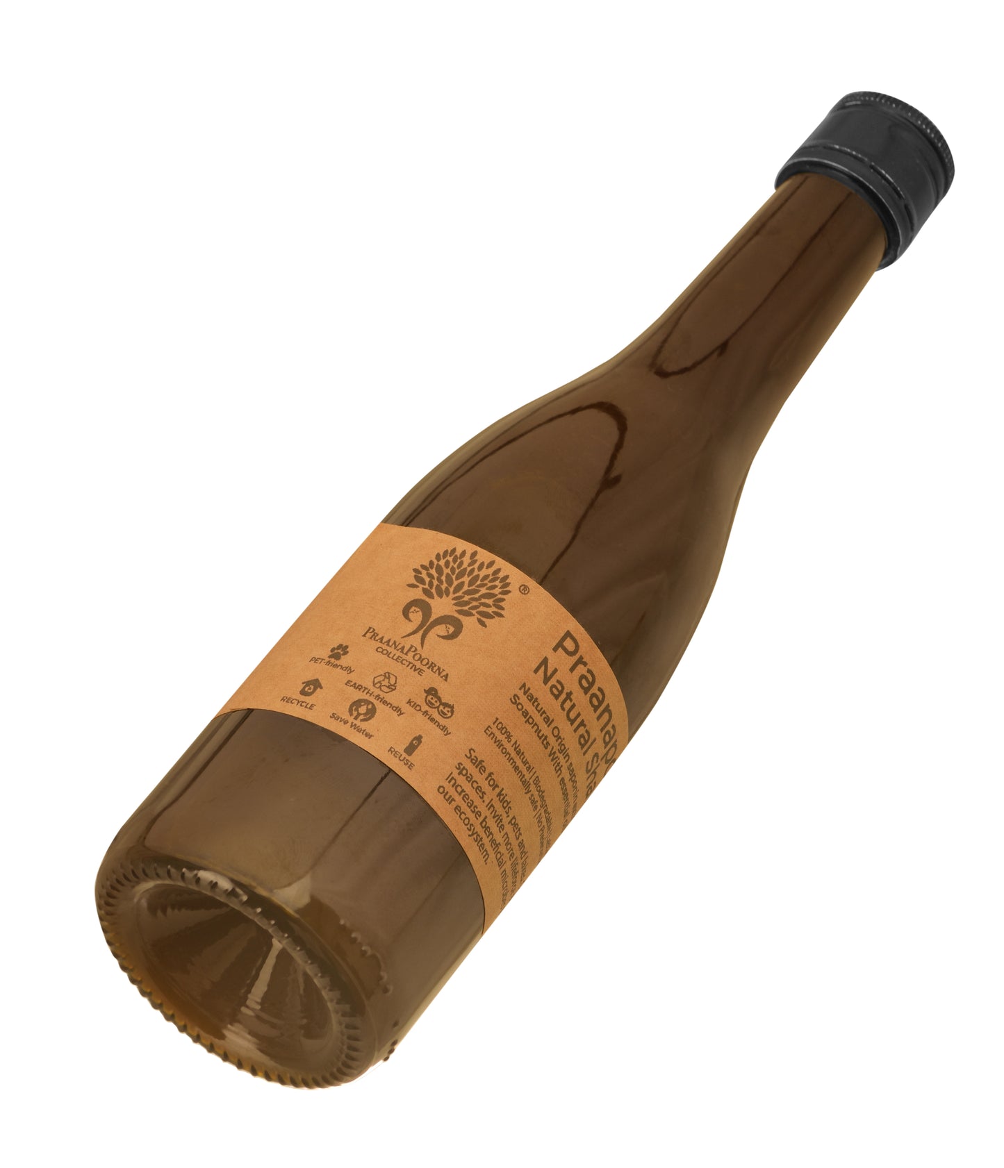 PraanaPoorna Natural Shampoo 350ml