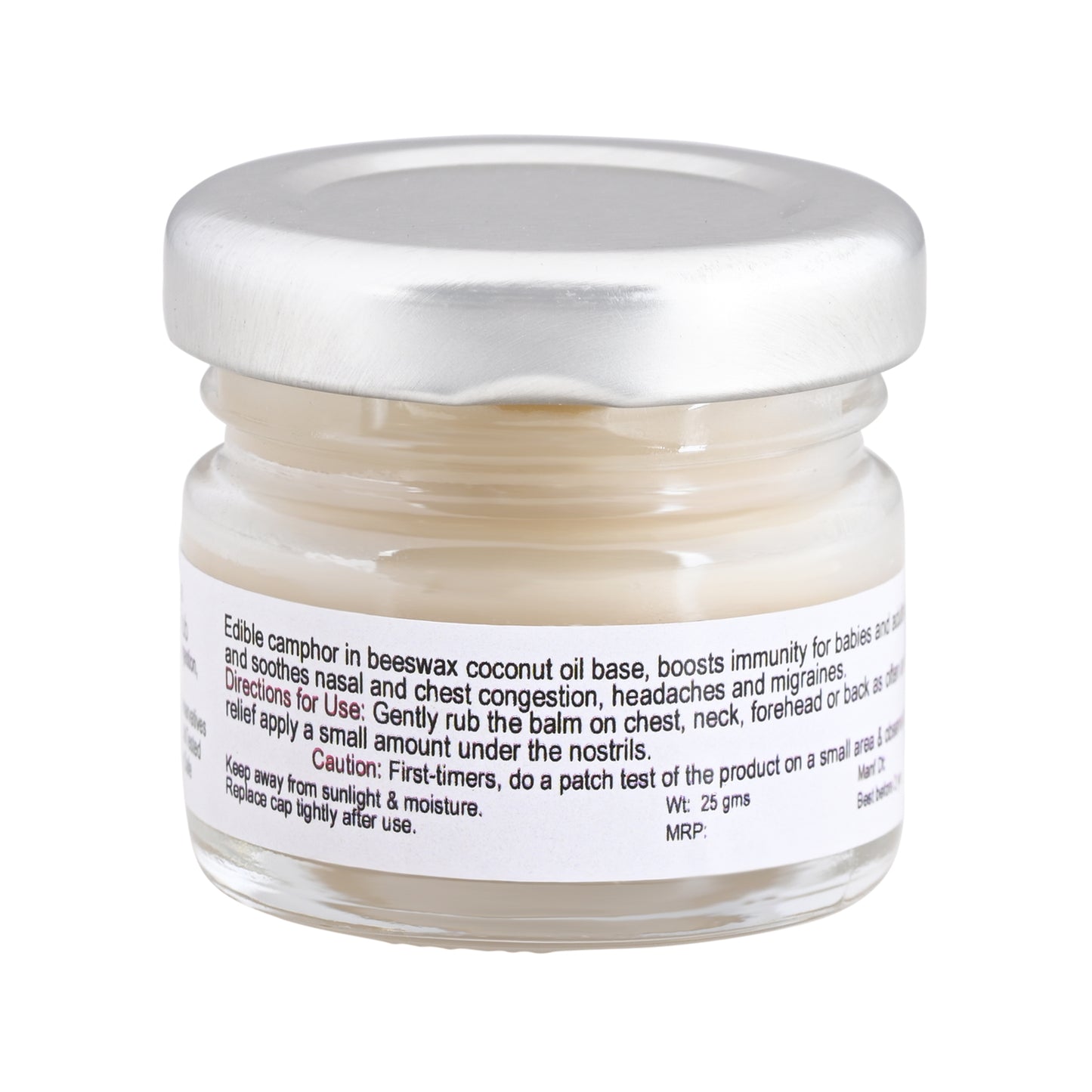 PraanaPoorna Natural Cold Rub 25g