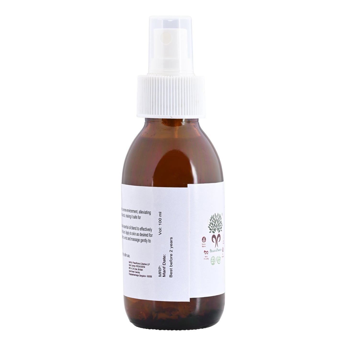 PraanaPoorna Lavender Air Refresh Spray 100ml