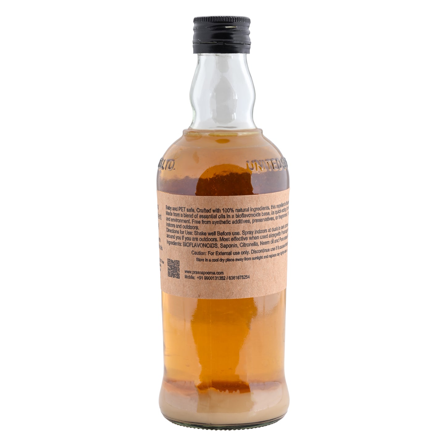 PraanaPoorna Mosquito Repellent Ready Spray 350ml