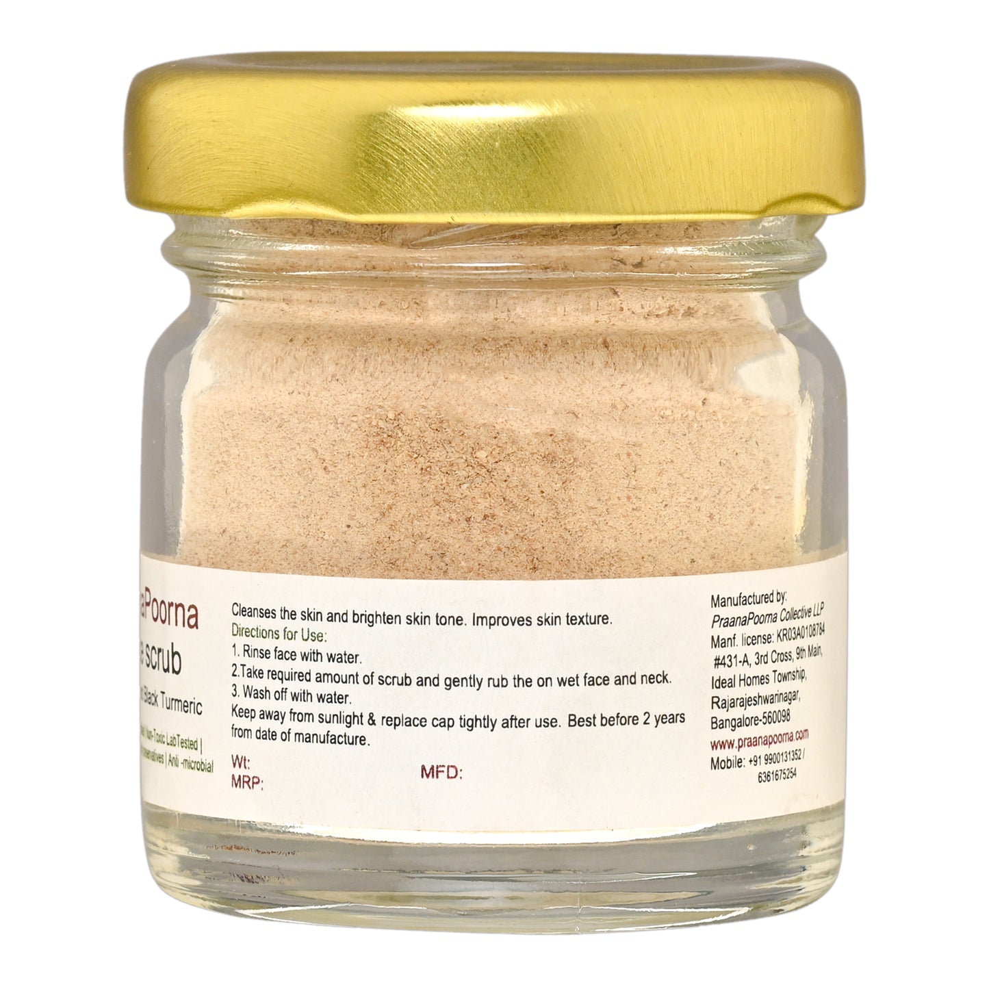 Praanapoorna Face Scrub 20g