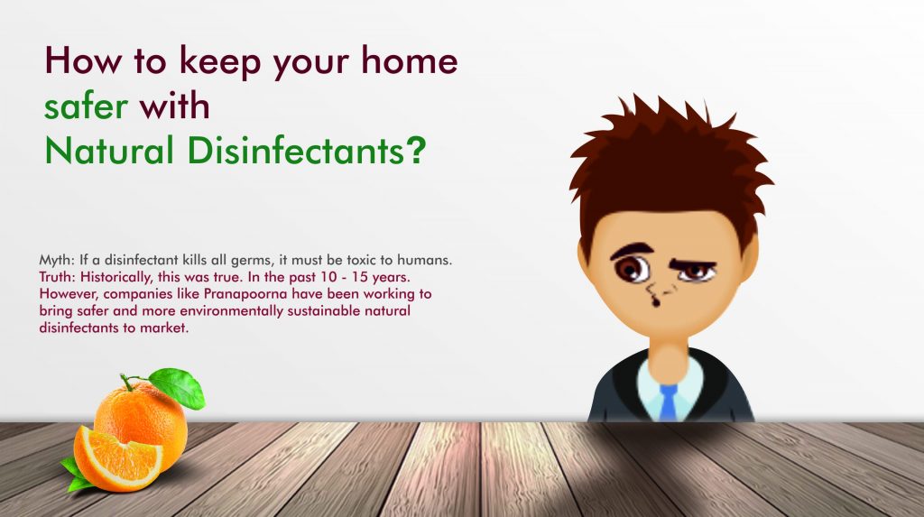 How to keep your home safe with natural disinfectants 