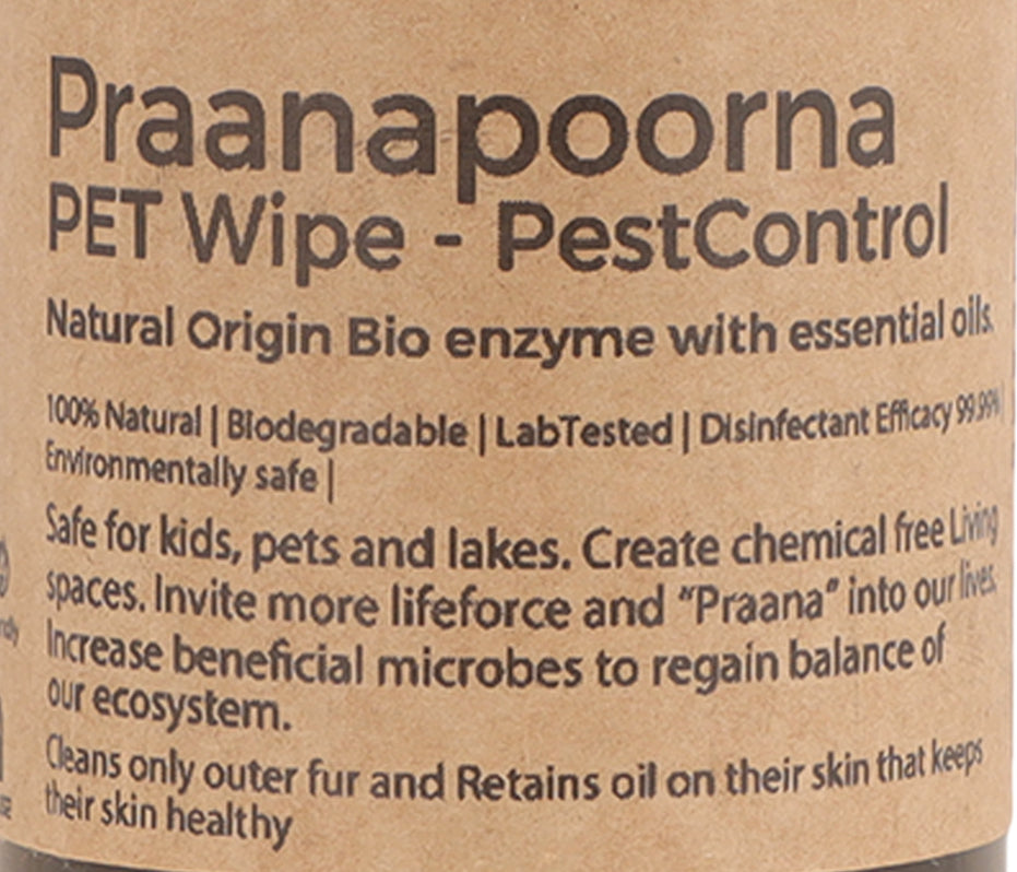 PraanaPoorna PET Wipe- Pestcontrol 350ml