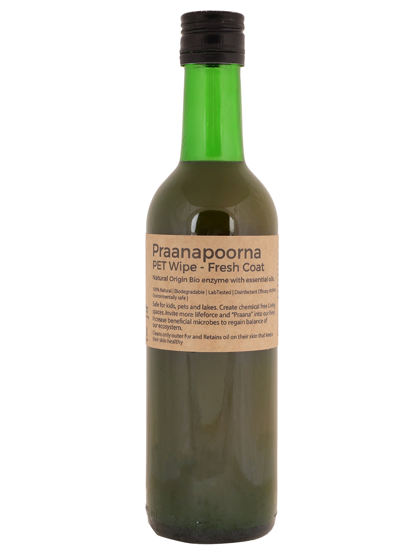 PraanaPoorna  PET Wipe-Freshcoat 350ml