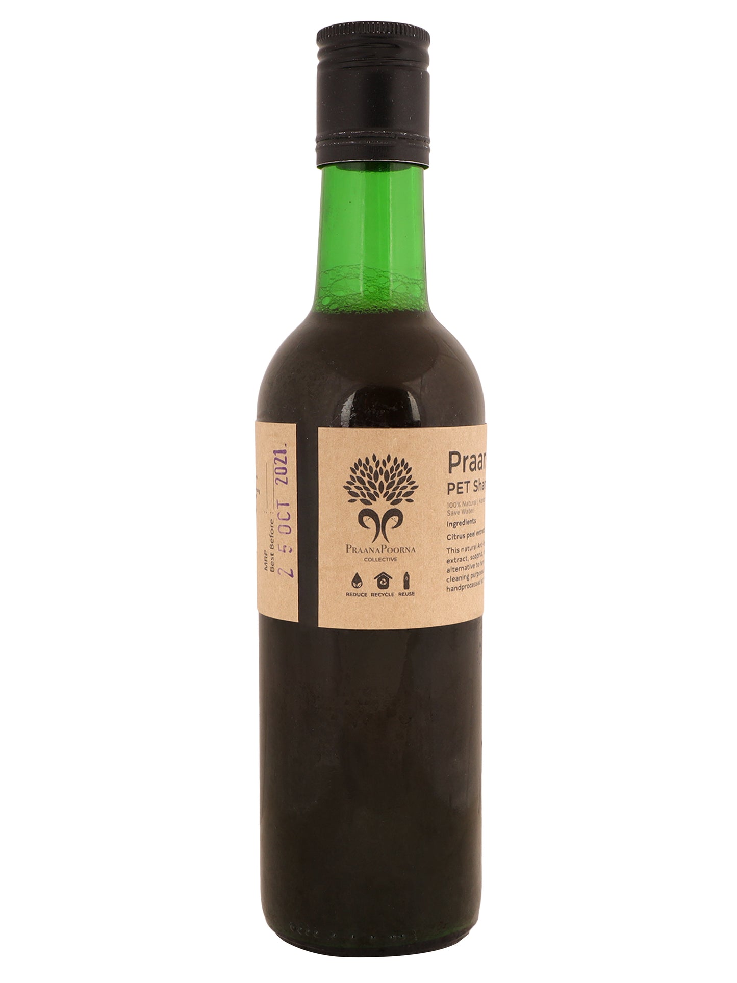 PraanaPoorna PET Deep cleanser/PET Shampoo 350ml