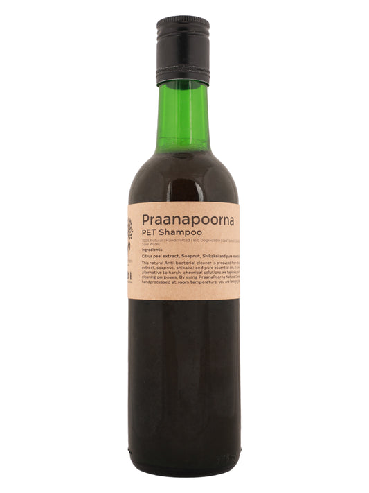 PraanaPoorna PET Deep cleanser/PET Shampoo 350ml