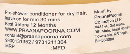 PraanaPoorna Hair Mask - Castor oil 25g