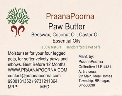 PraanaPoorna Paw Butter 40g