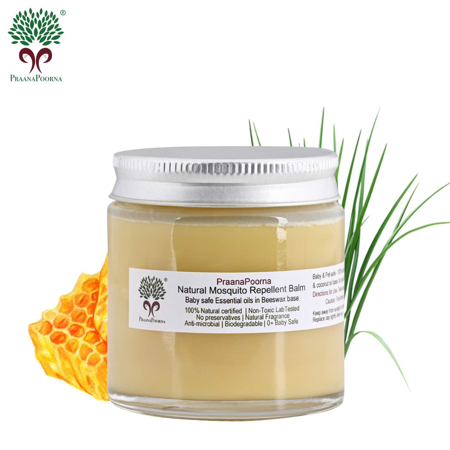 Praanapoorna Mosquito Repellent Balm 100g