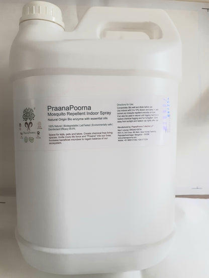 Praanapoorna Mosquito Repellent Indoor Spray Concentrate 5L