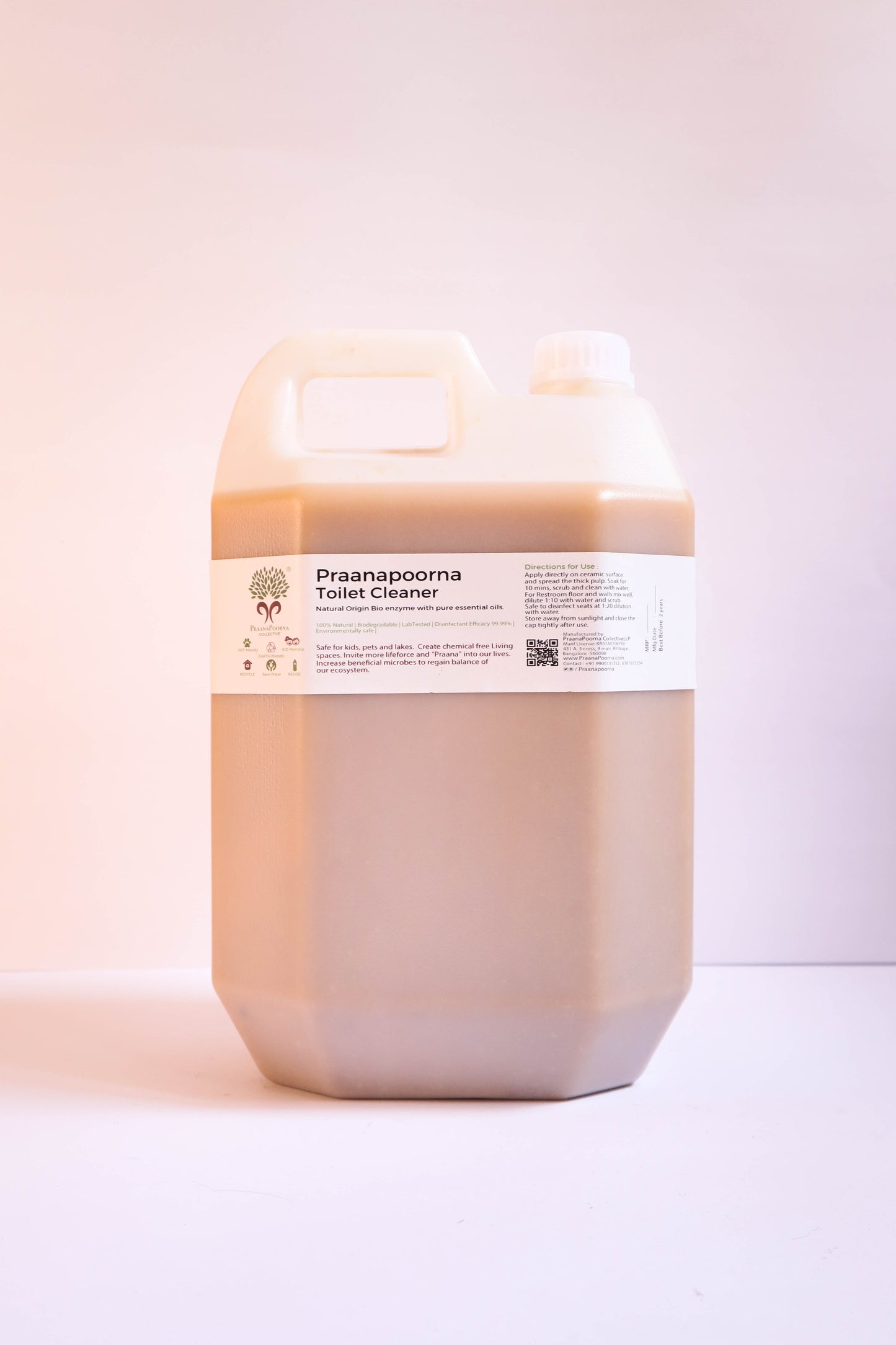 PraanaPoorna Toilet Cleaner 5L