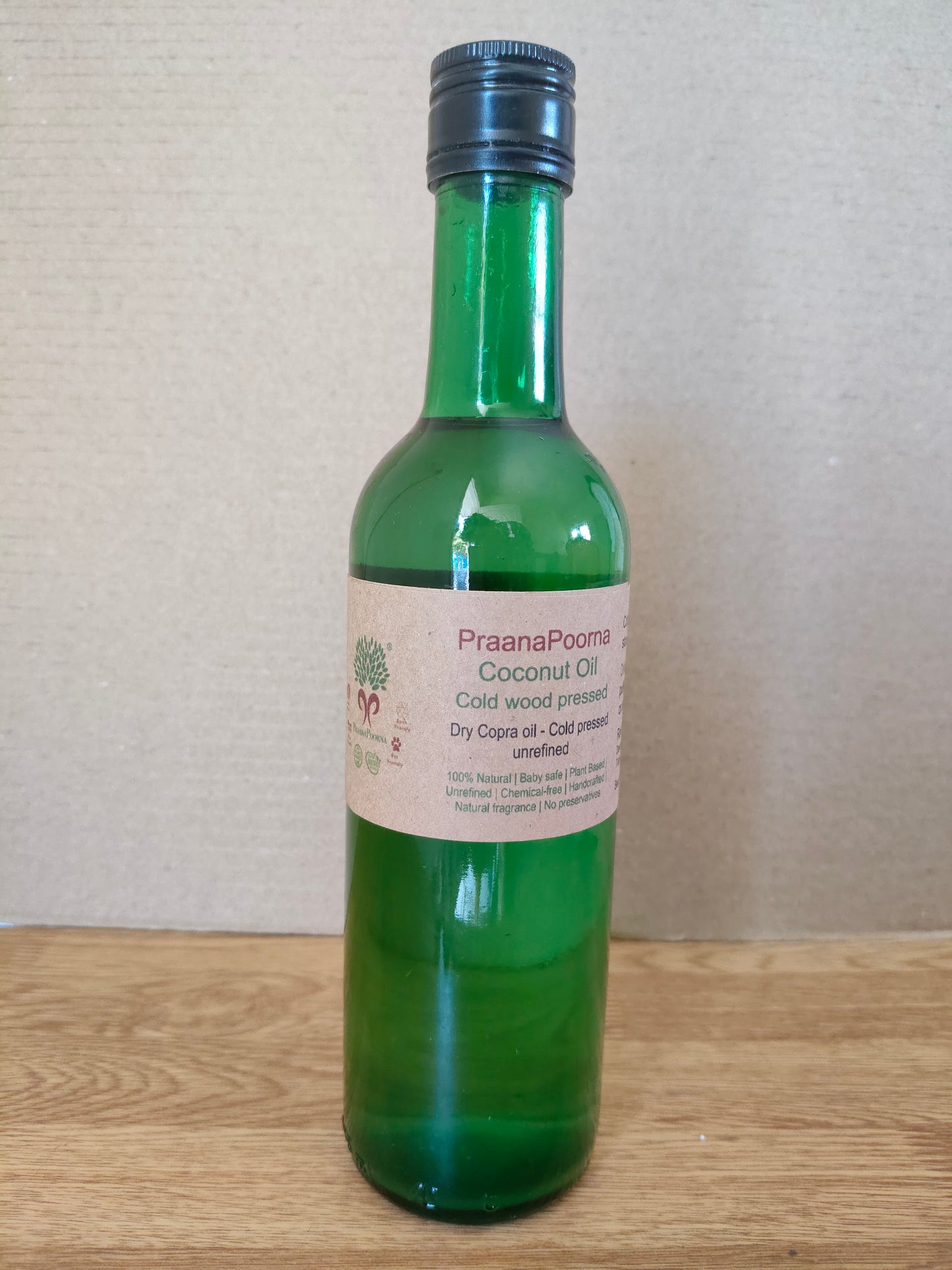 PraanaPoorna Cold Pressed Coconut Oil