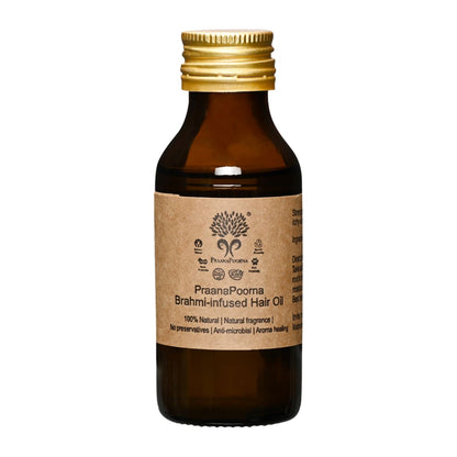 Praanapoorna Brahmi Infused
 Hair Oil 375ml