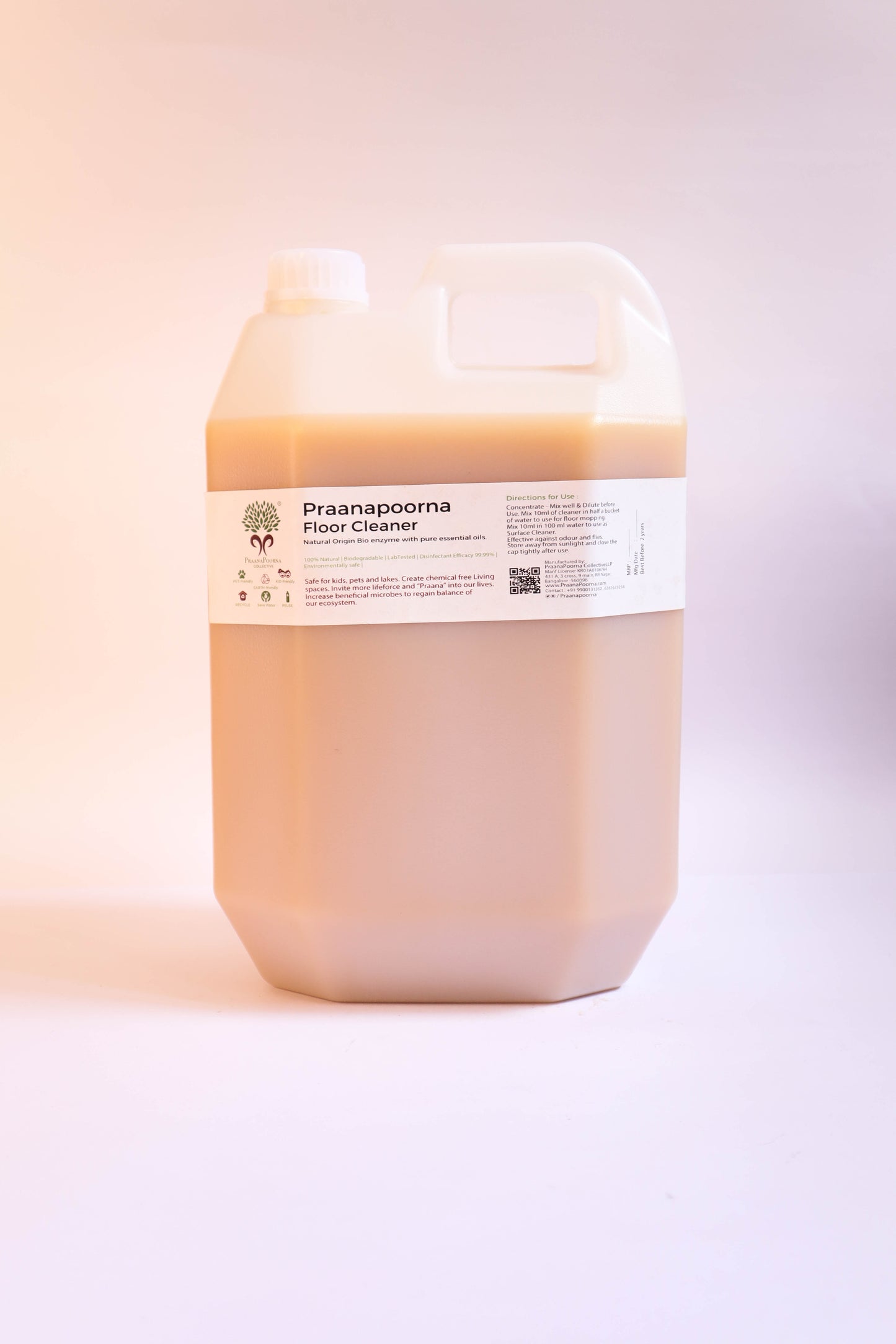 PraanaPoorna Floor Cleaner 5L
