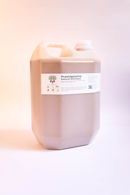 PraanaPoorna Natural Shampoo 5L