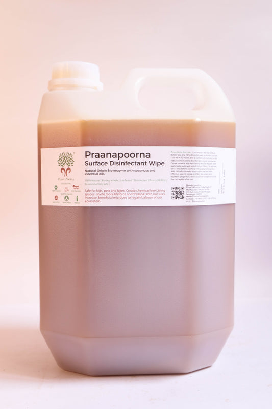 PraanaPoorna Surface Disinfectant Wipe 5L