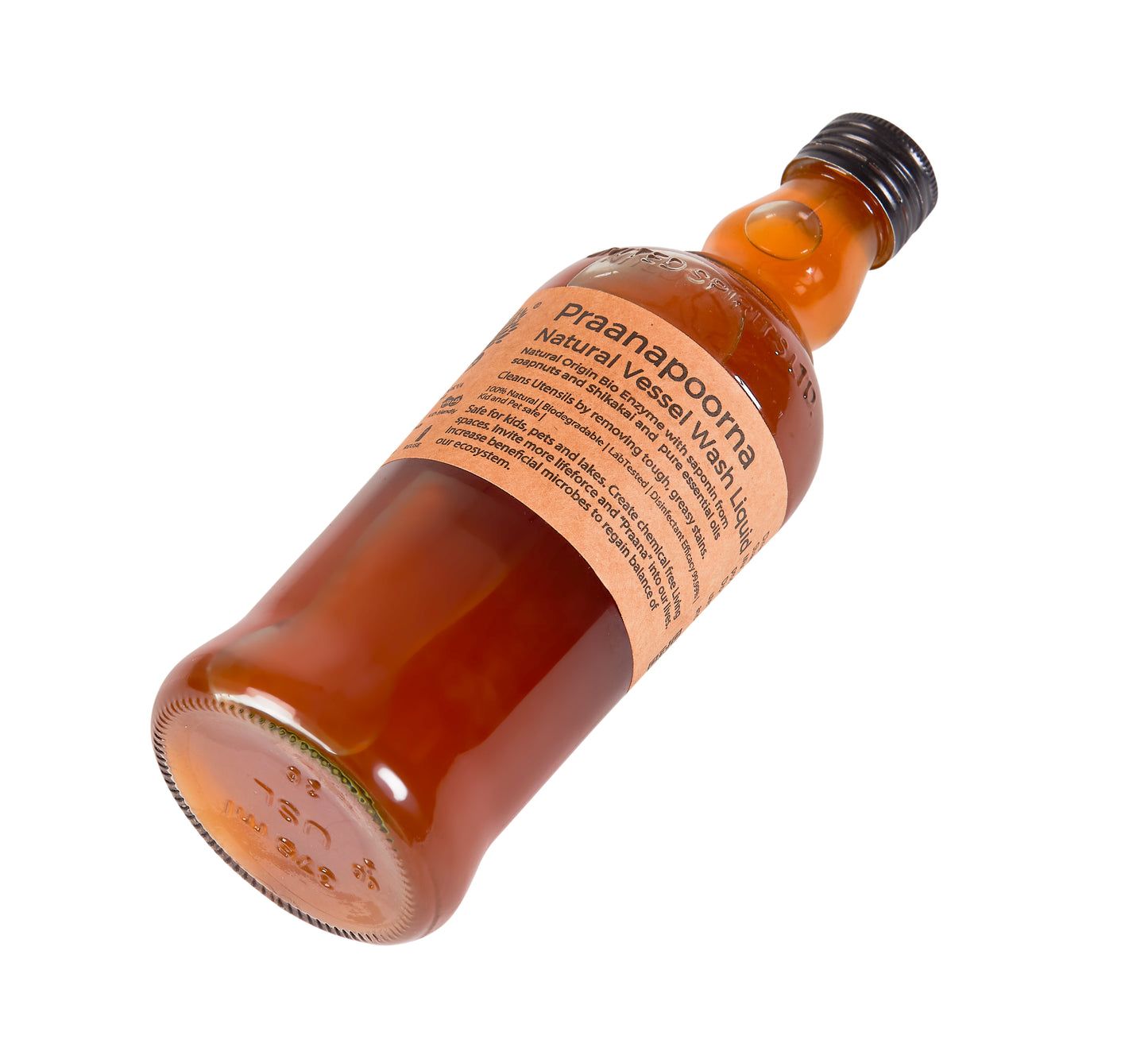 PraanaPoorna Natural Bottle and Dishwash 350ml