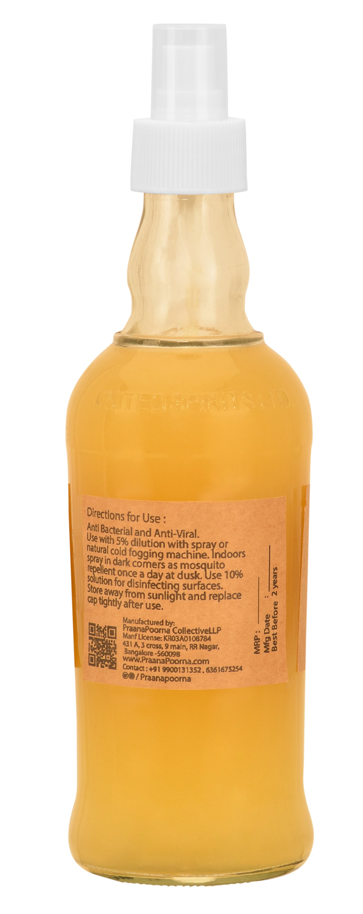 PraanaPoorna  Disinfectant Spray 350ml