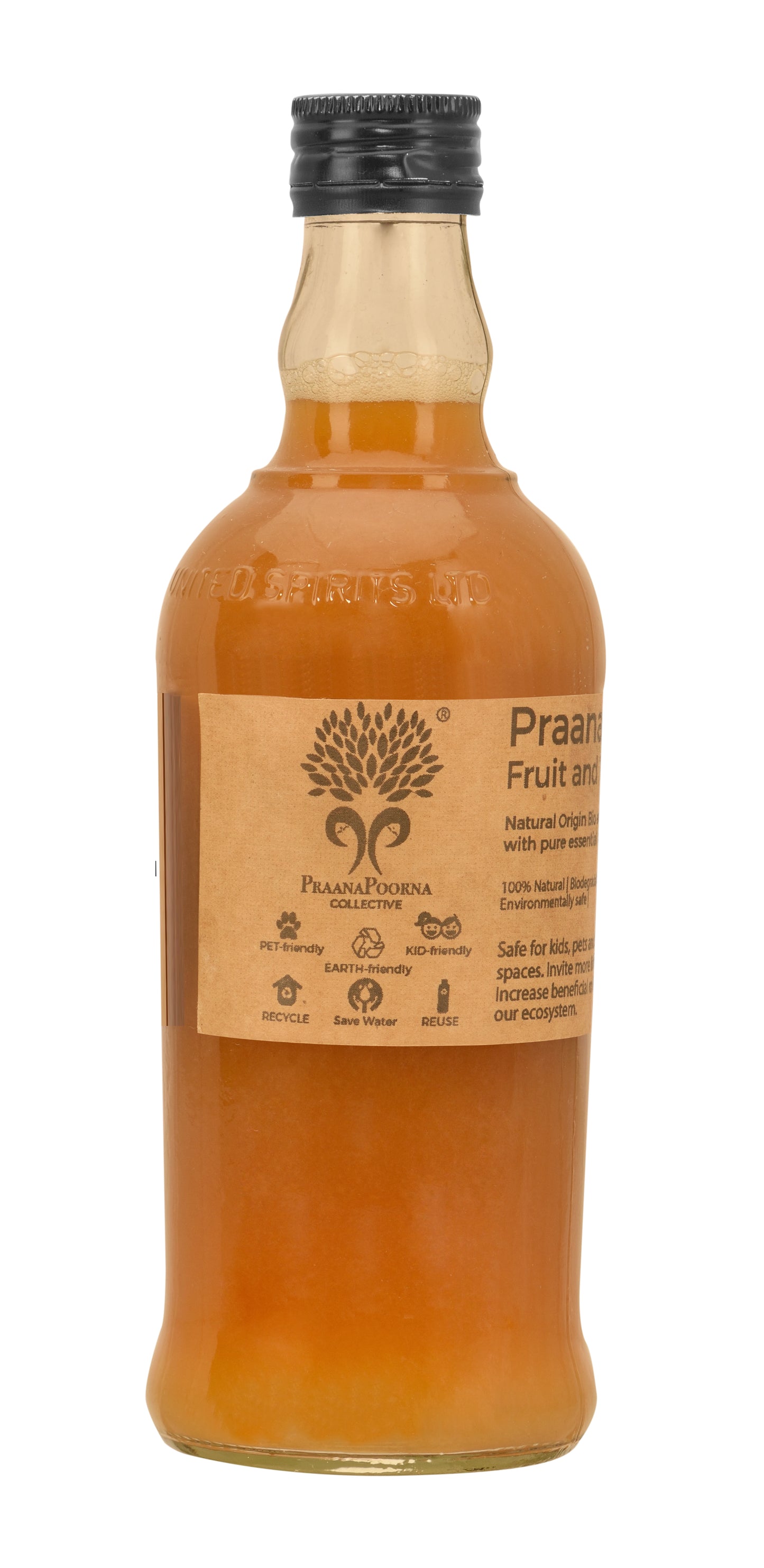 PraanaPoorna Fruit and Veg wash 350ml