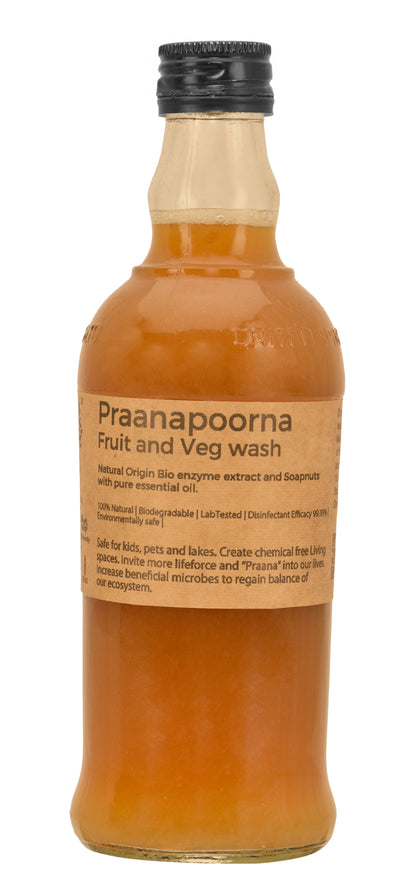 PraanaPoorna Fruit and Veg wash 350ml