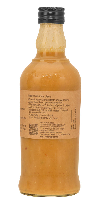 PraanaPoorna  Kitchen Degreaser 350ml