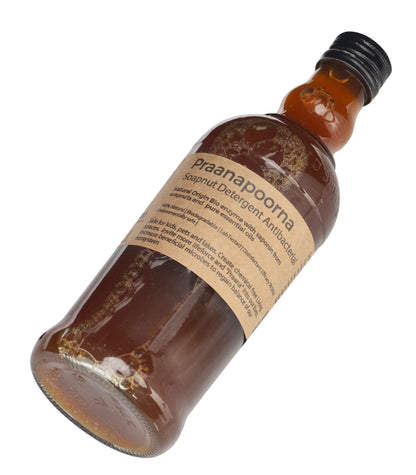 PraanaPoorna Soapnut Detergent Antibacterial 350ml