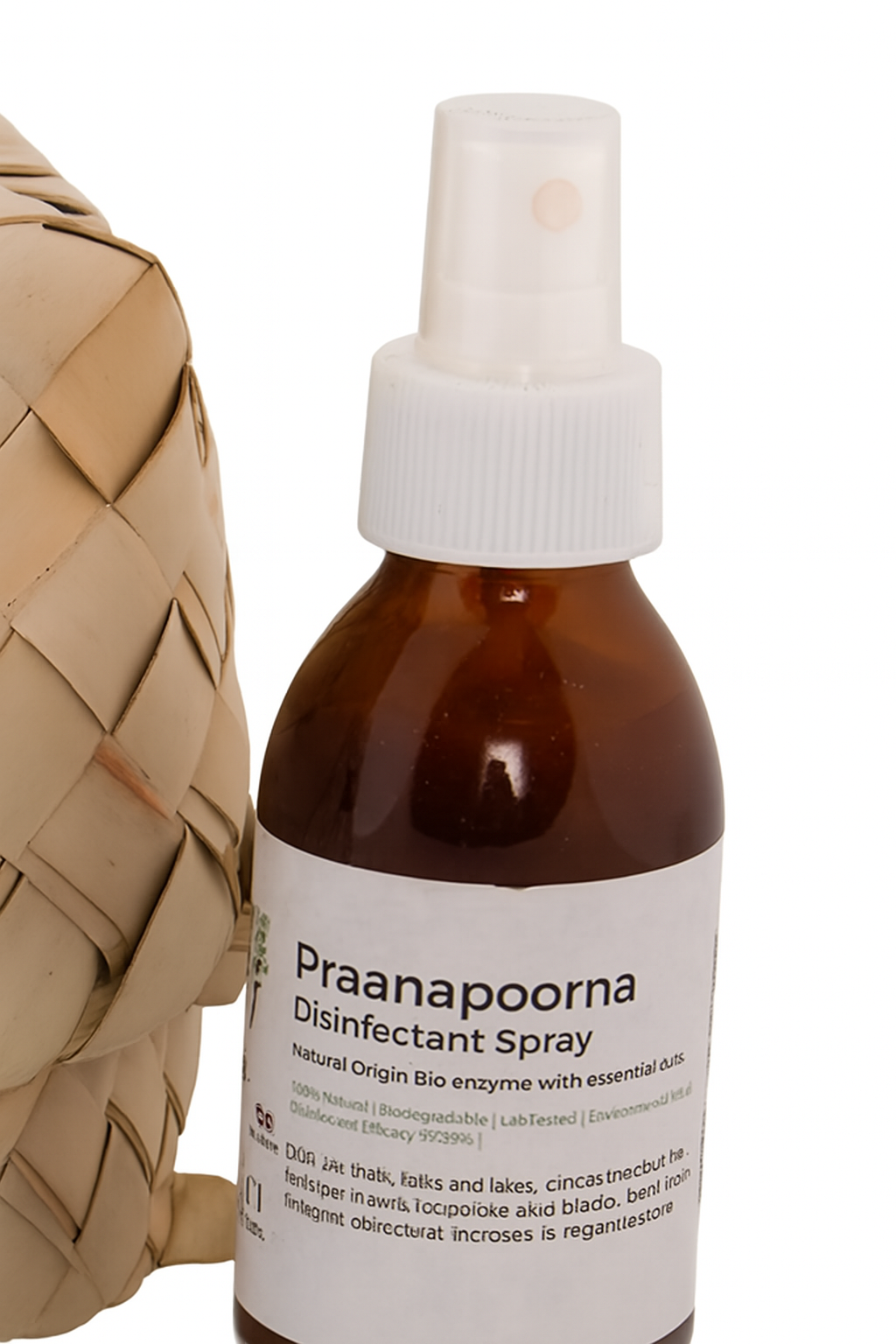 PraanaPoorna Disinfectant Spray for Toilet and Bathroom 100ml