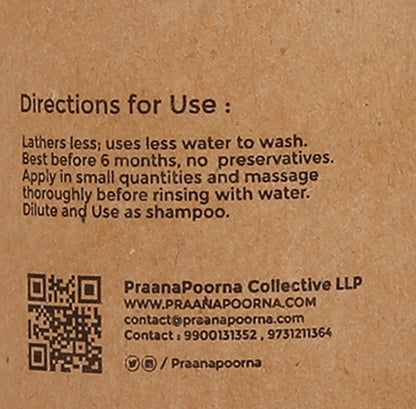 PraanaPoorna Natural Handwash 350ml