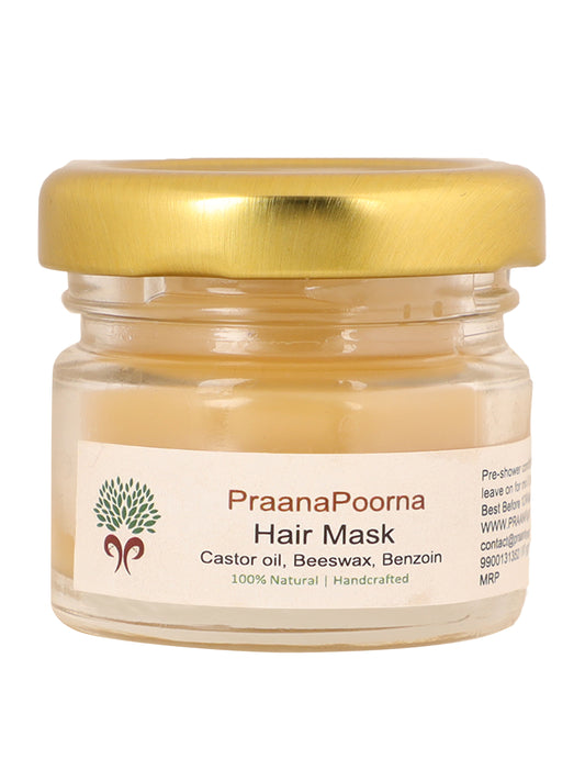 PraanaPoorna Hair Mask - Castor oil 25g
