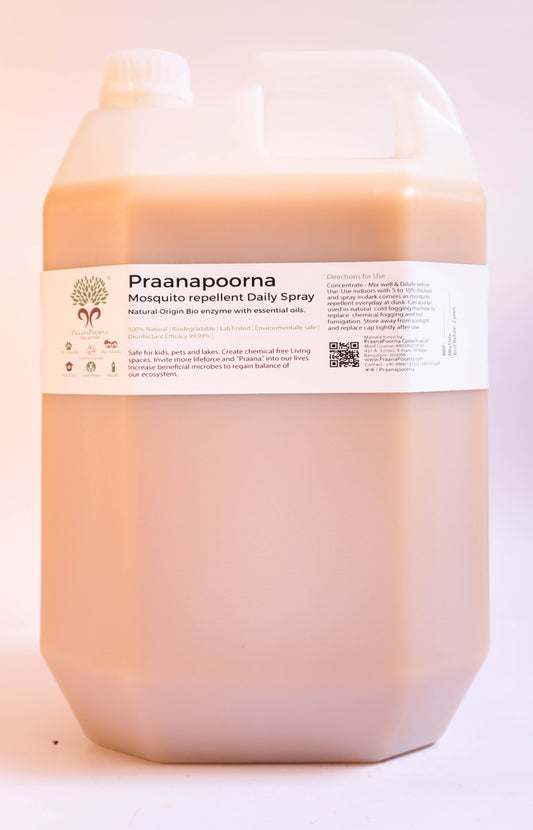 Praanapoorna Mosquito Repellent Indoor Spray Concentrate 5L
