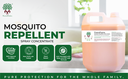 Praanapoorna Mosquito Repellent Indoor Spray Concentrate 5L
