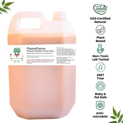 Praanapoorna Mosquito Repellent Indoor Spray Concentrate 5L