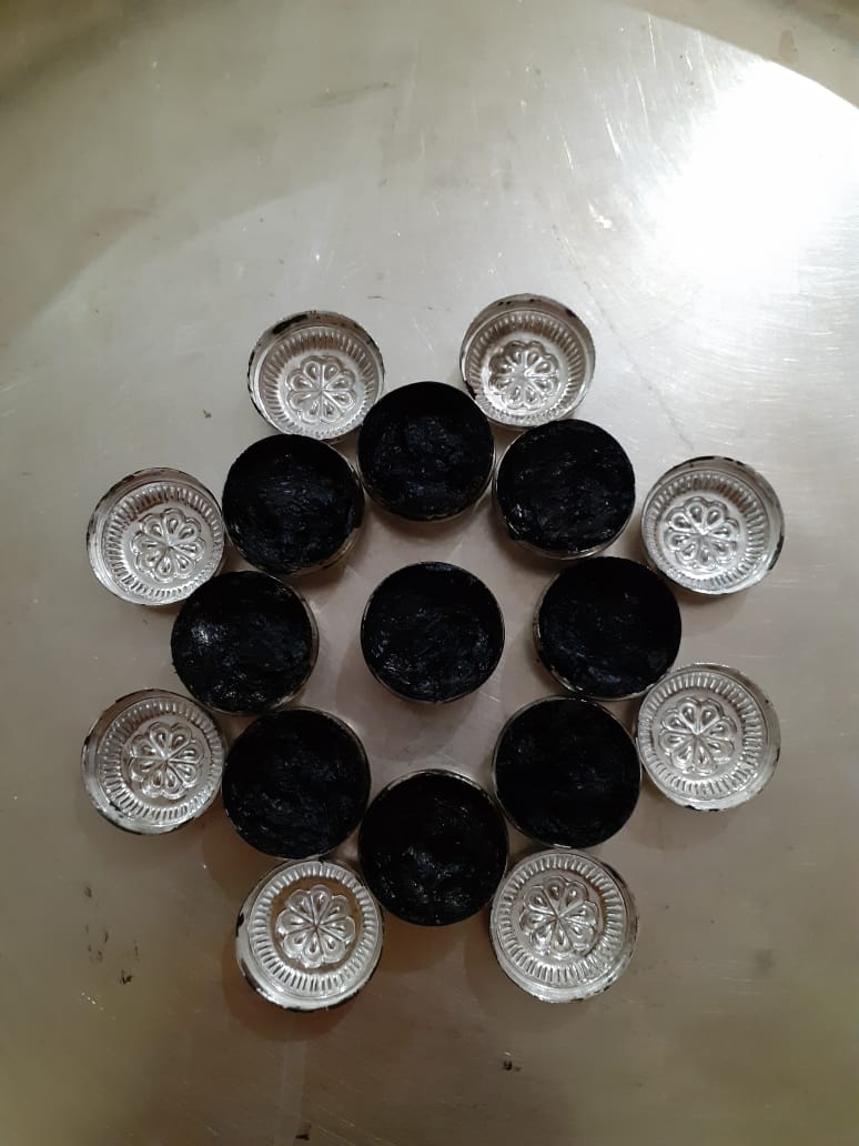 PraanaPoorna Kaajal Silver box 4g