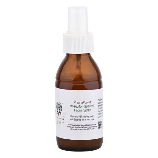 PraanaPoorna Mosquito Repellent Fabric Spray 100ml