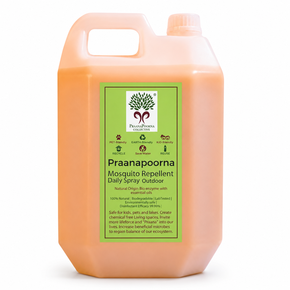 Natural Mosquito Repellent Outdoor Concentrate 5L