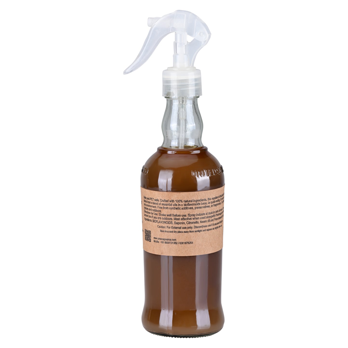 PraanaPoorna Mosquito Repellent Ready Spray 350ml