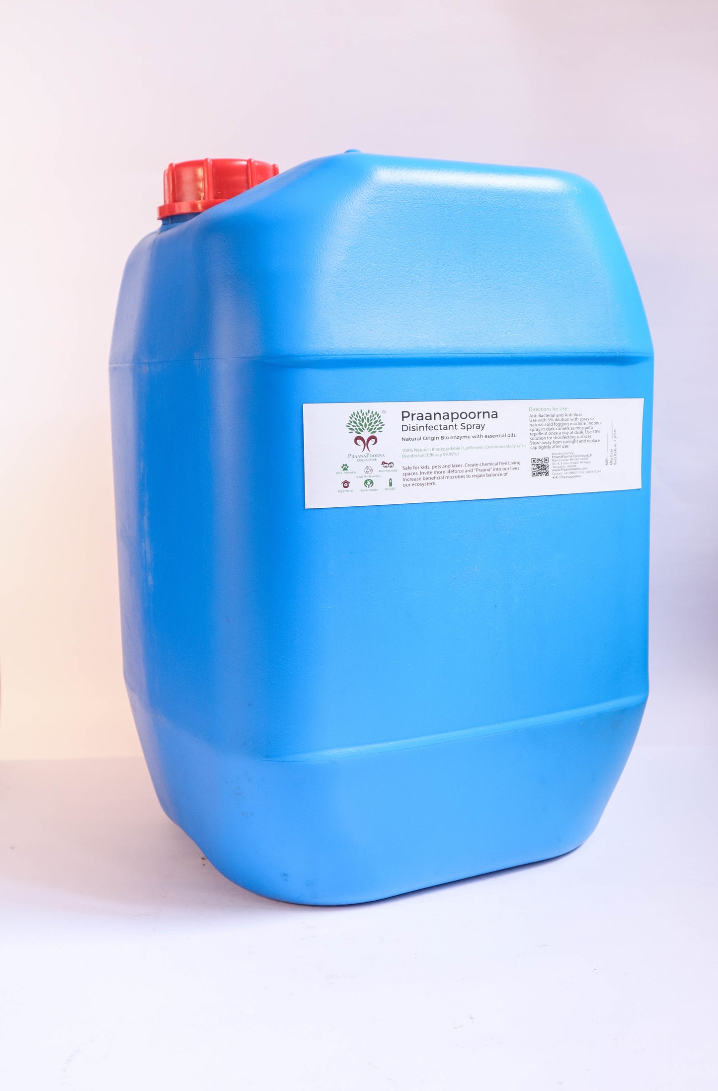 PraanaPoorna  Disinfectant Ready Spray 5L