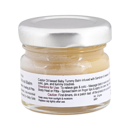 PraanaPoorna Calming Tummy Balm 25g