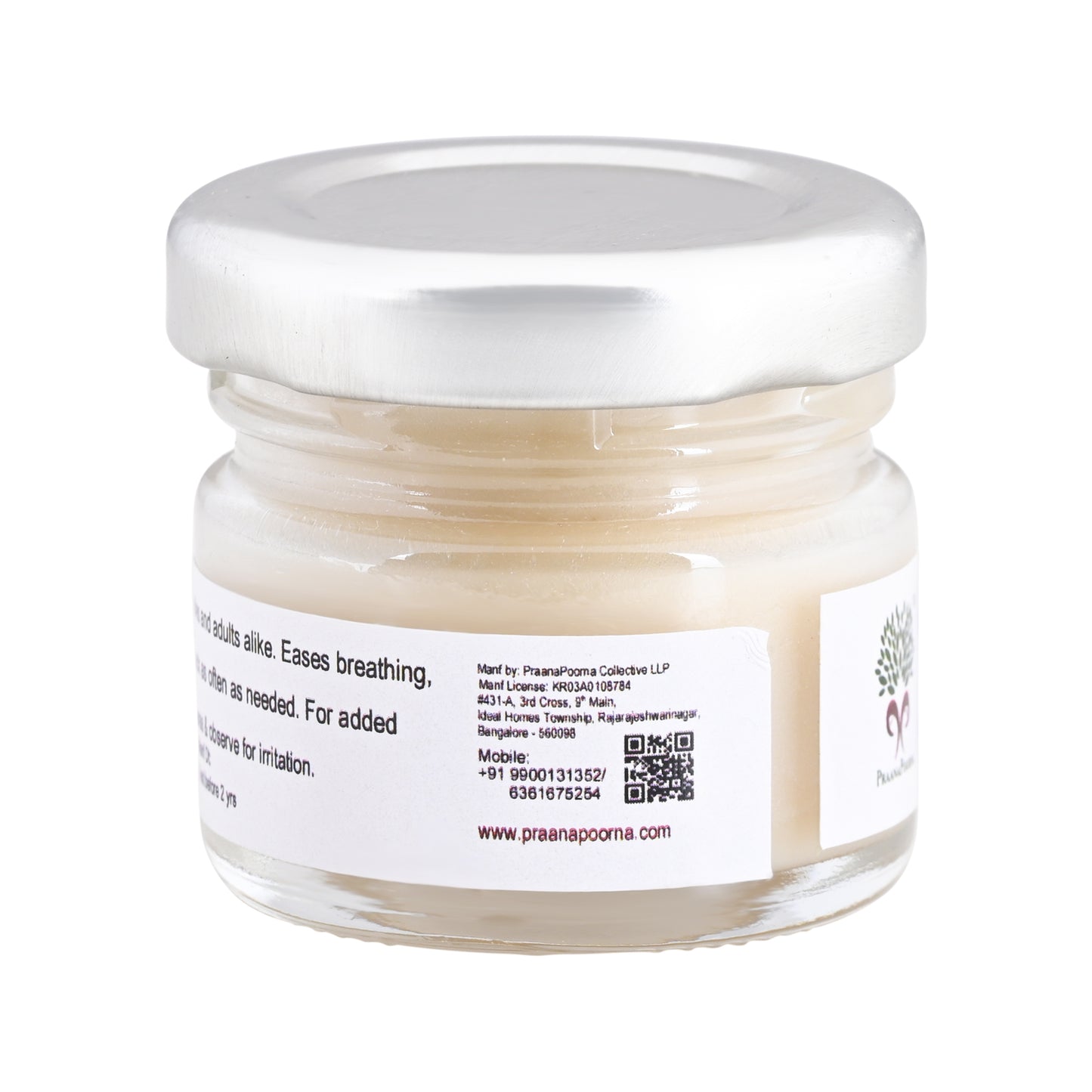 PraanaPoorna Natural Cold Rub 25g