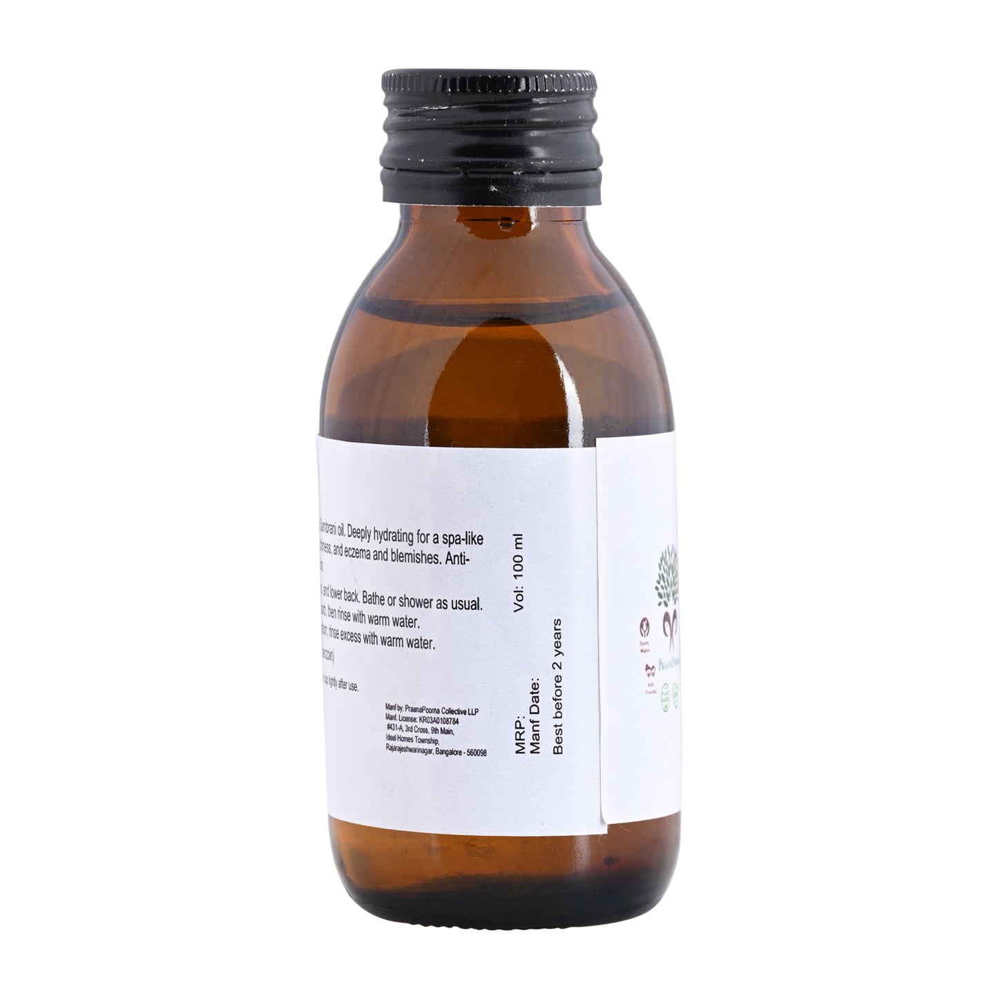 PraanaPoorna Sambrani Aroma Oil 100ml