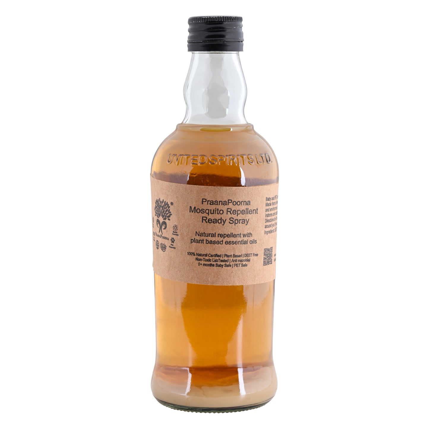 PraanaPoorna Mosquito Repellent Ready Spray 350ml