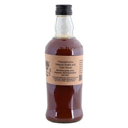 PraanaPoorna Natural Bottle and Dishwash 350ml
