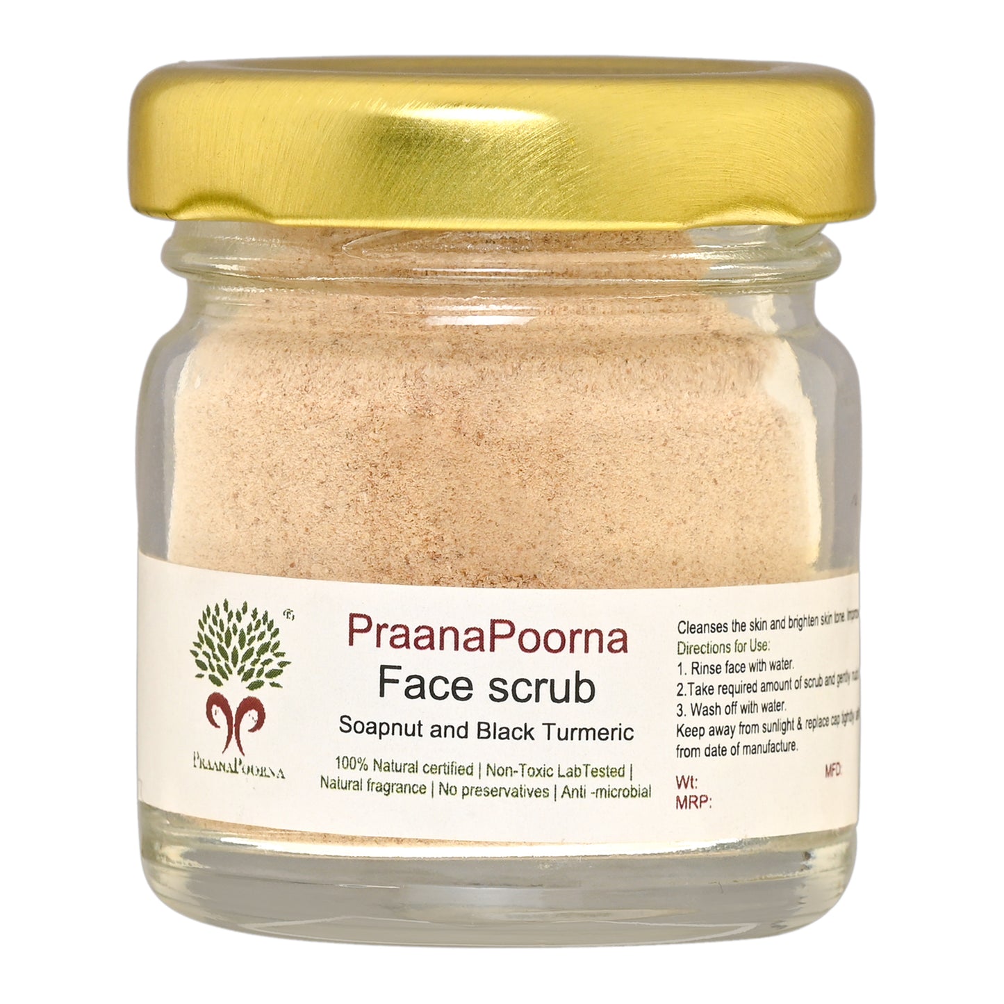 Praanapoorna Face Scrub 20g