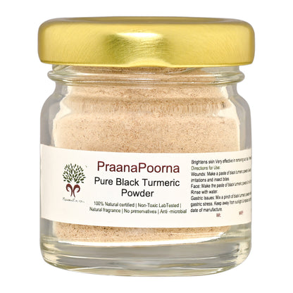 Praanapoorna Pure Black Turmeric Powder 20g