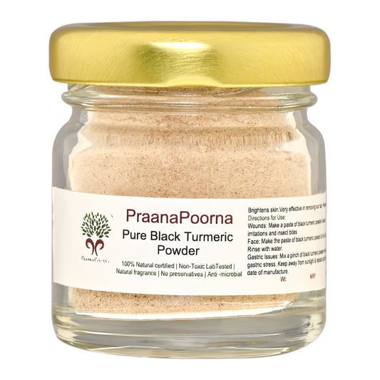Praanapoorna Pure Black Turmeric Powder 20g