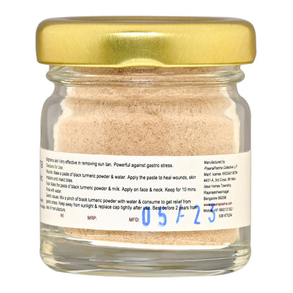 Praanapoorna Pure Black Turmeric Powder 20g