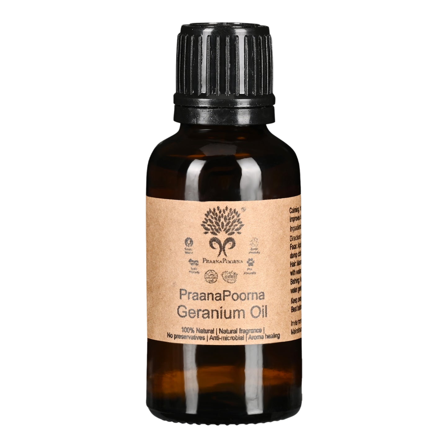 Praanapoorna Geranium Oil 30ml