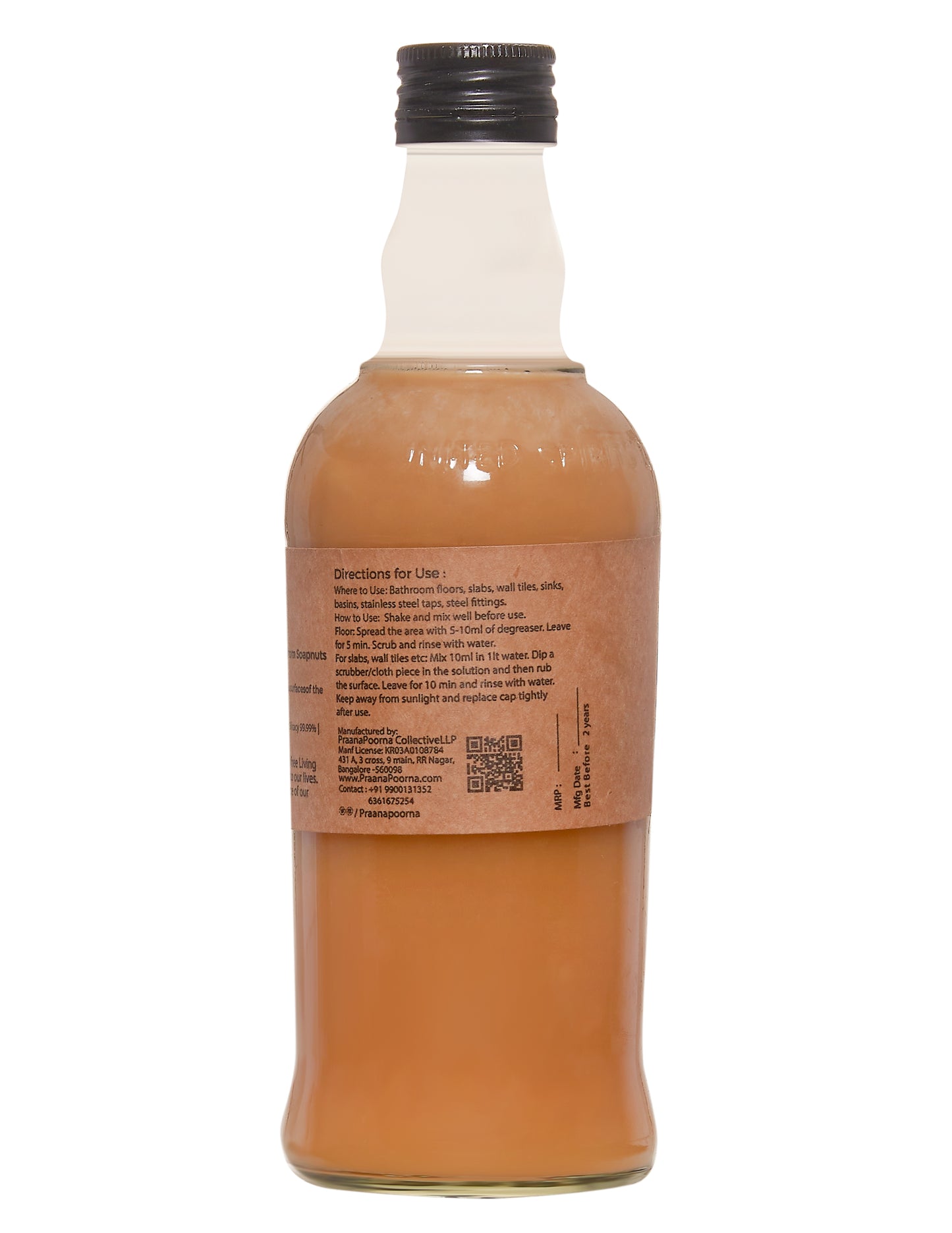 PraanaPoorna Bathroom Degreaser 350ml