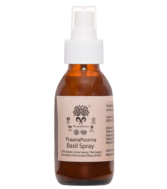PraanaPoorna Basil Air Refresh Spray 100ml